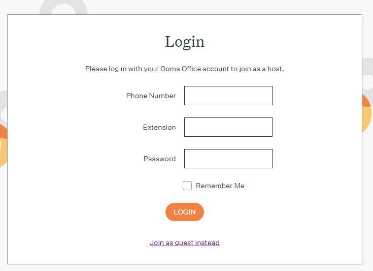 How To Start An Ooma Meeting Pro Ooma Office Support