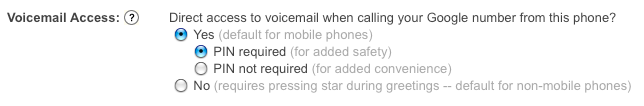 Google Voice Voicemail