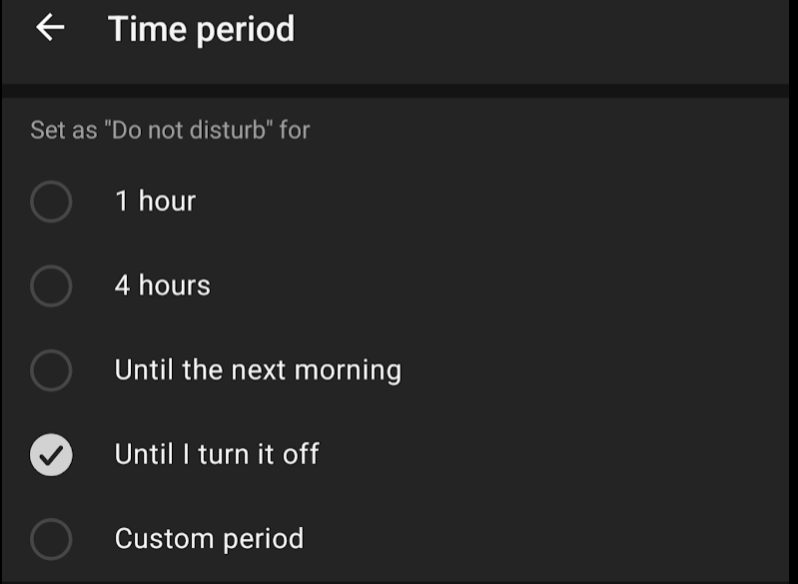 time period