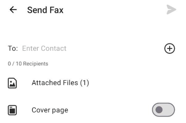 send fax
