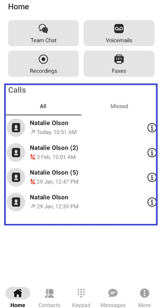 calls
