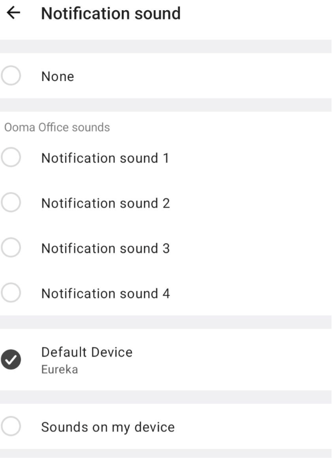 notification