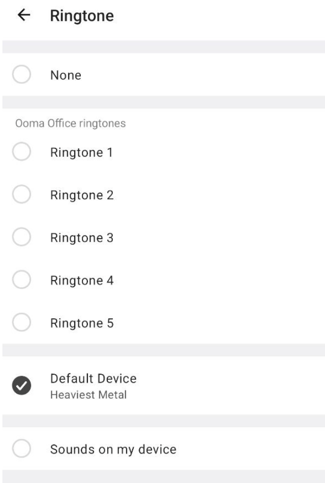 ringtone