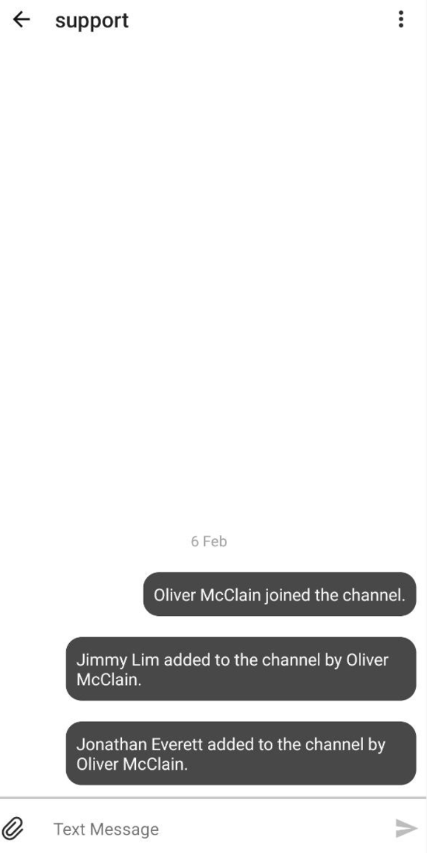 team chat