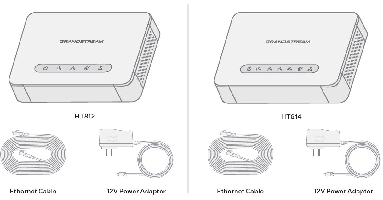 HT812  Grandstream Networks