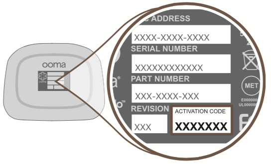 activation code